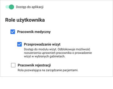System uprawnień i ról użytkowników