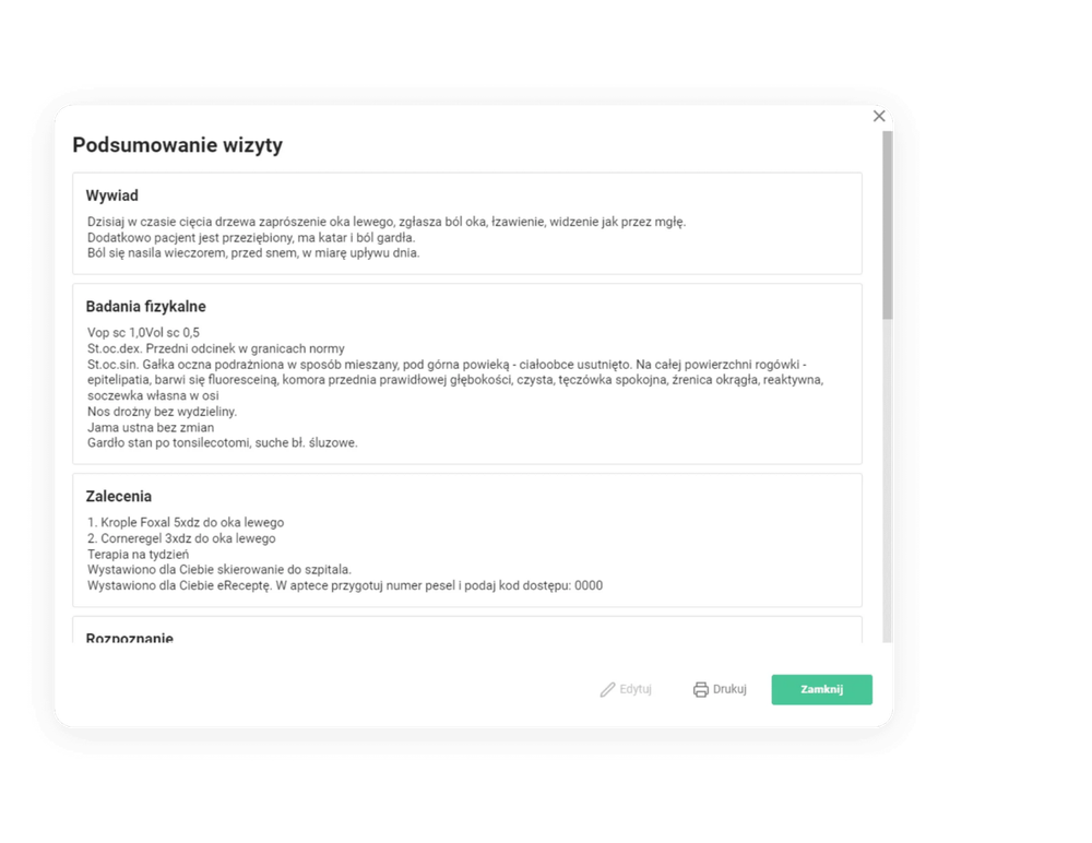 Program Dla Gabinet w Lekarskich Przychodni I Klinik Program Dla Gabinet w Lekarskich Przychodni I Klinik